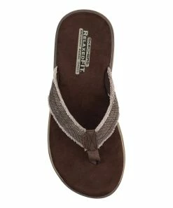 Skechers | Chocolate Relaxed Fit Supreme Bosnia Flip-Flop - Men 9 Skechers | Chocolate Relaxed Fit Supreme Bosnia Flip-Flop - Men -Cheap Skechers Store zu101977106 alt 2 tm1665664605