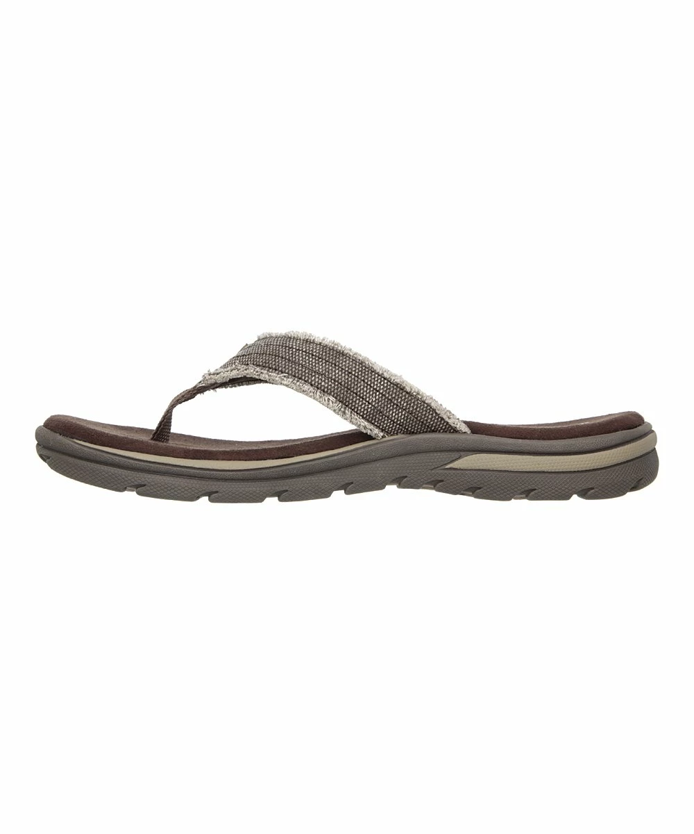 Skechers | Chocolate Relaxed Fit Supreme Bosnia Flip-Flop - Men 7 Skechers | Chocolate Relaxed Fit Supreme Bosnia Flip-Flop - Men - Image 5