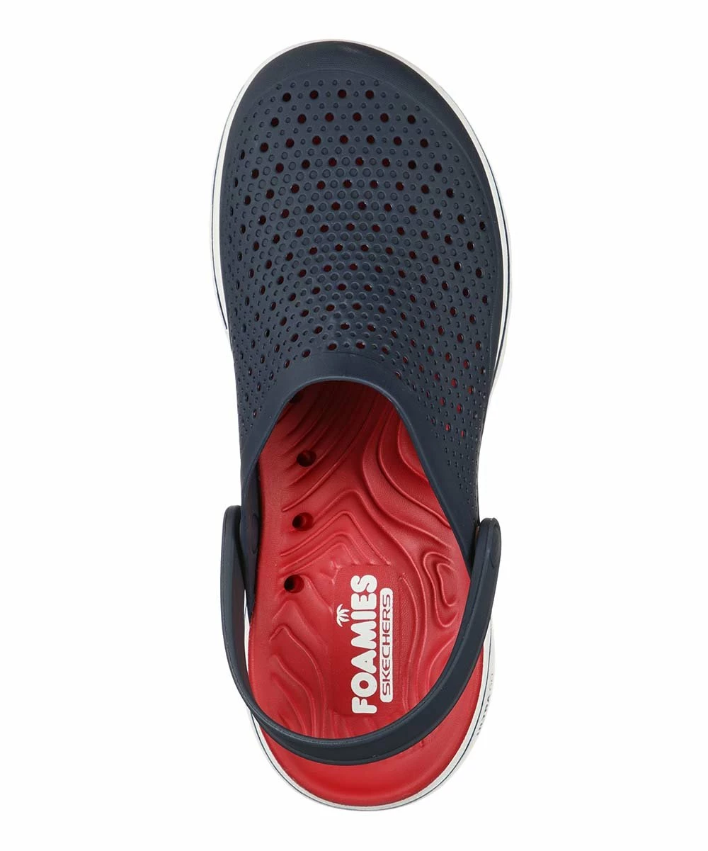 Skechers | Navy & Red Go Walk 5 Astonished Mule - Men 5 Skechers | Navy & Red Go Walk 5 Astonished Mule - Men - Image 3