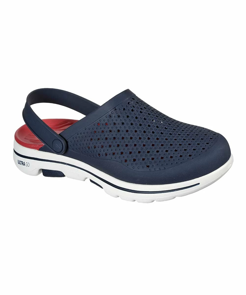 Skechers | Navy & Red Go Walk 5 Astonished Mule - Men 3 Skechers | Navy & Red Go Walk 5 Astonished Mule - Men