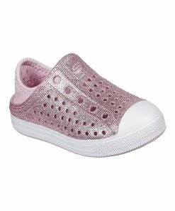 Skechers | Pink Foamies Guzman Steps Glitter Mist Slip-On Sneaker - Girls
