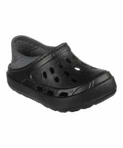 Skechers | Black & Gray Foamies Swifters II So Breezy Clog - Boys
