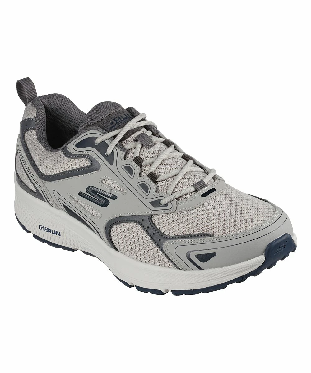 Skechers | Gray & Navy GOrun Consistent - Men 3 Skechers | Gray & Navy GOrun Consistent - Men