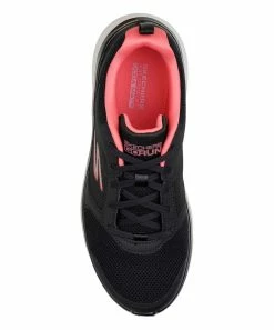 Skechers | Black & Coral Morning Euphoria Athletic Mesh GOrun Motion Sneaker - Women -Cheap Skechers Store zu98957413 alt 3 tm1641238759
