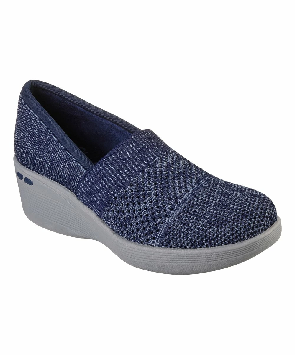 Skechers | Heather Navy Pier-Lite Wow Factor Clog - Women 3 Skechers | Heather Navy Pier-Lite Wow Factor Clog - Women