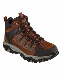 Skechers | Brown Relaxed Fit: Pine Trail Midline Hiking Boot - Men